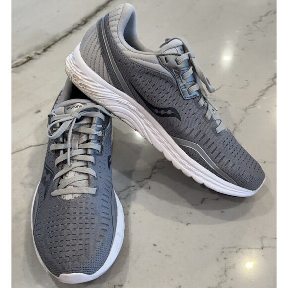 Saucony Men's Kinvara 11 Running Shoe    Size 8.5    Alloy/Charcoal    S20551-40 - Picture 4 of 9